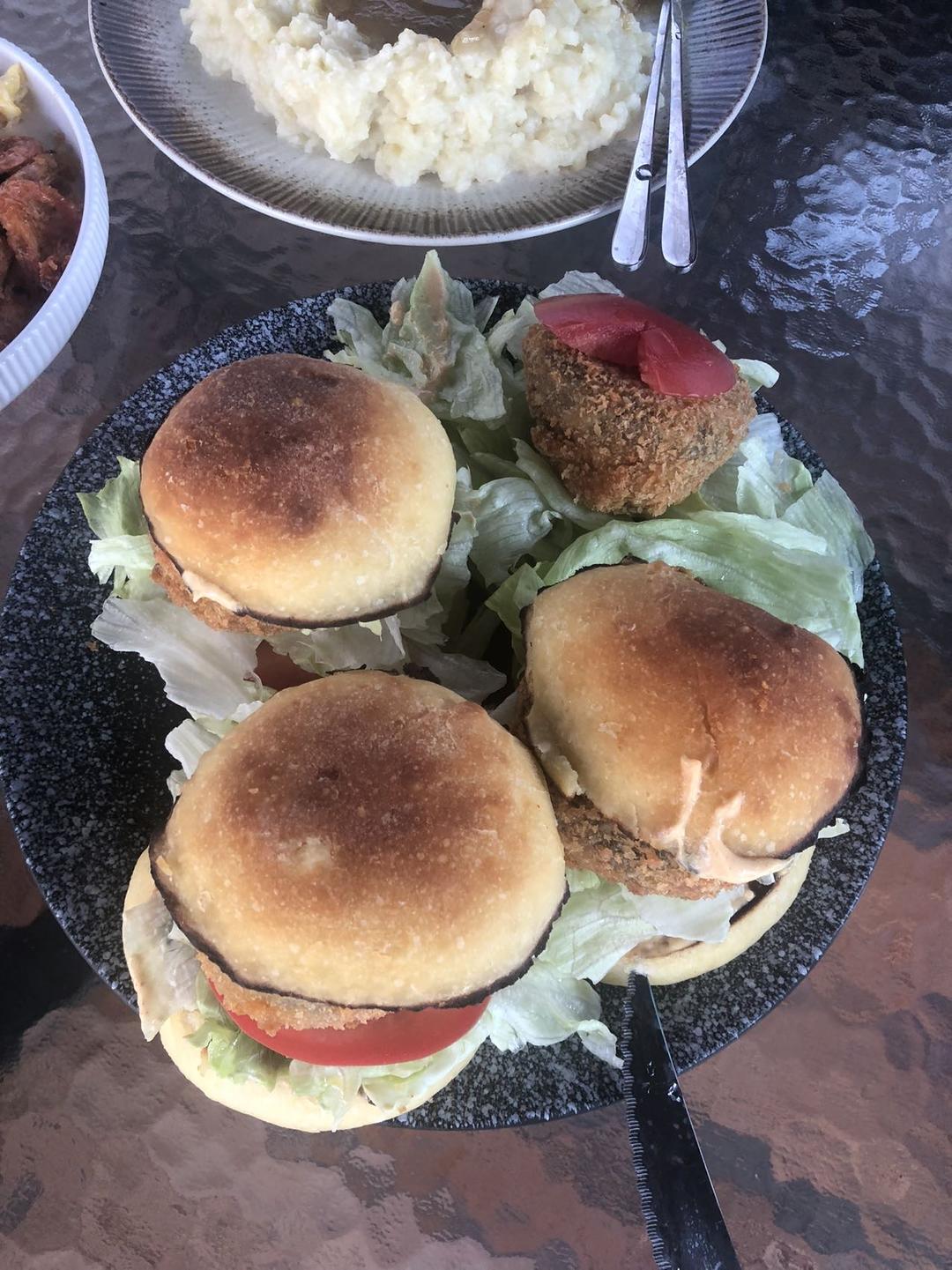 在家复刻Shake Shack芝士蘑菇堡🍔