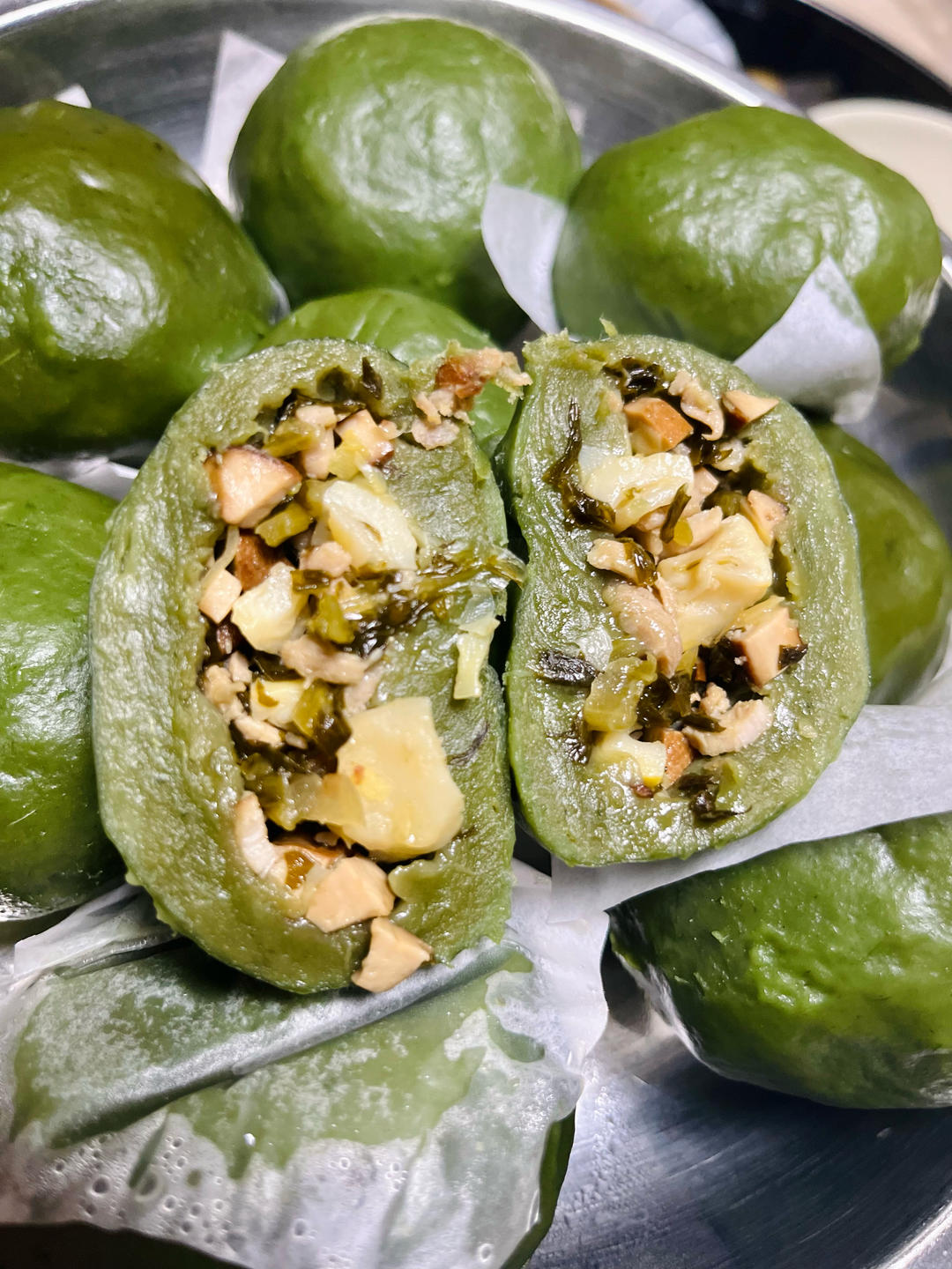 清明咸艾草果子配方自用不塌不粘嗓子不加澄面版