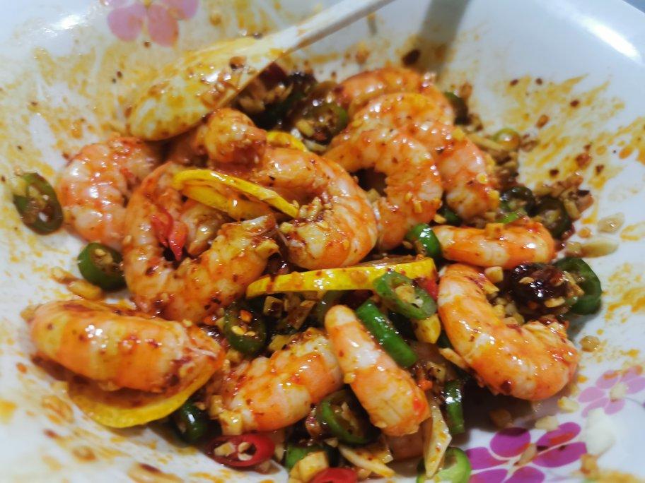 开胃凉菜-凉拌虾仁