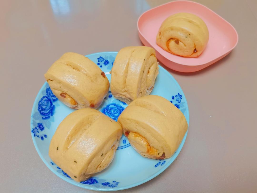 有料的红糖馒头（土豪包）