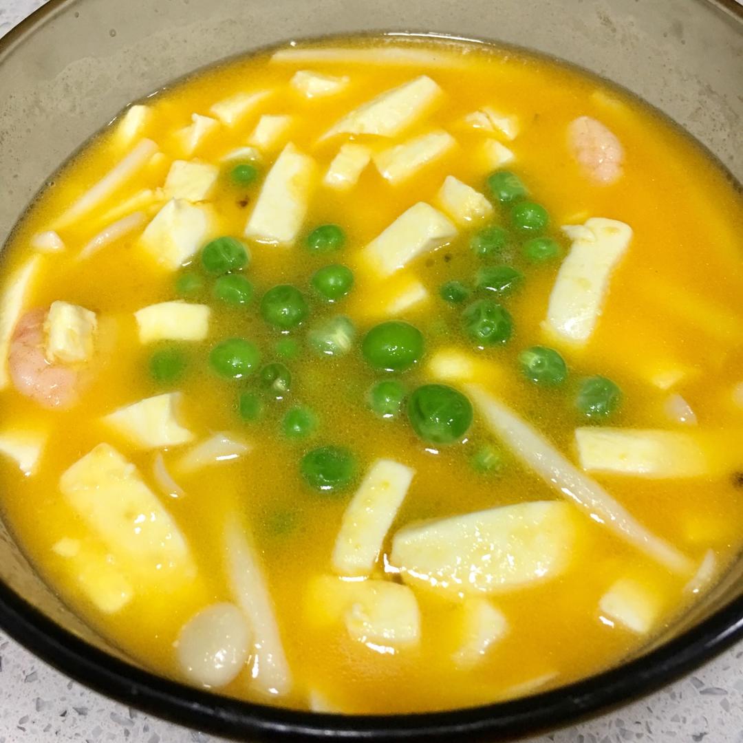 咸蛋黄豆腐