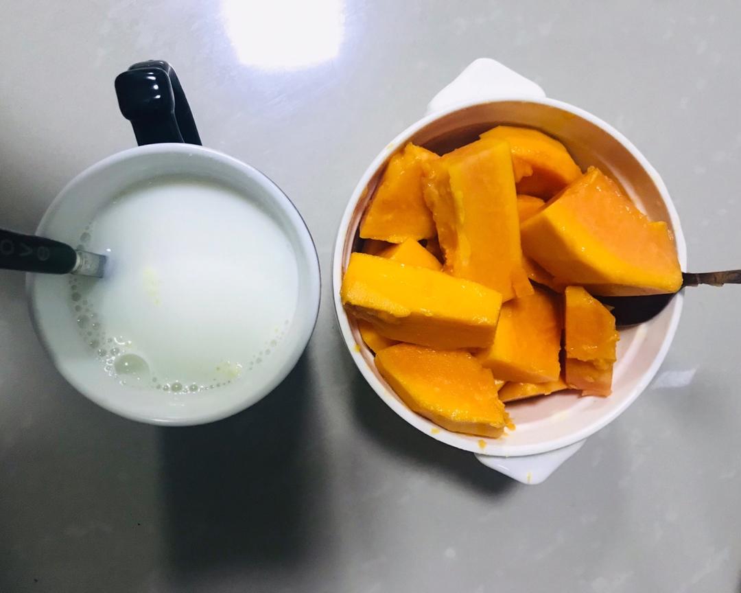养生木瓜奶昔的做法