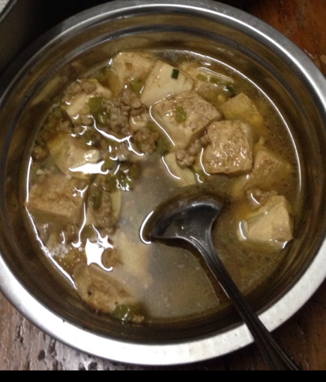肉末豆腐~无敌下饭菜