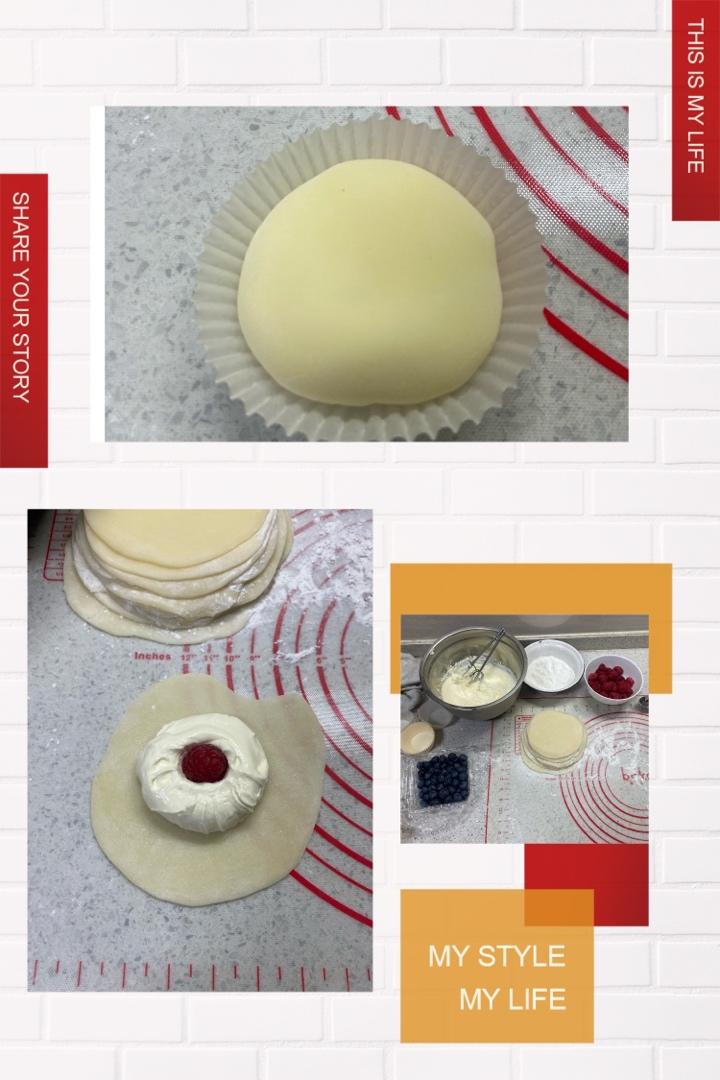 腹黑白胖子——奥利奥雪媚娘