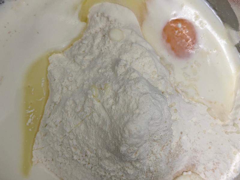 纯奶手撕吐司的做法 步骤1