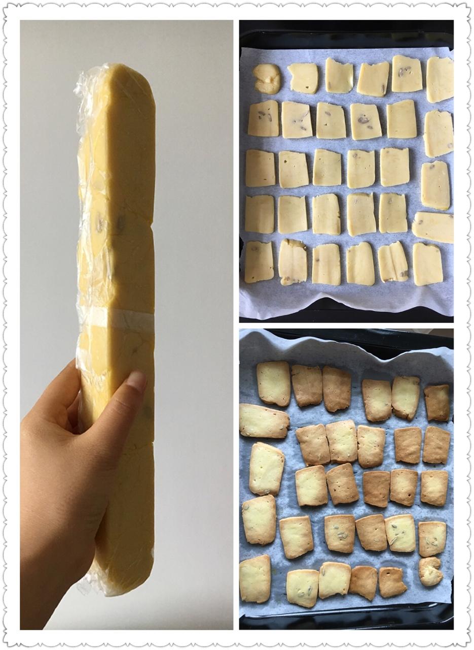 新手起步超简单黄油饼干（葡萄干/抹茶口味）