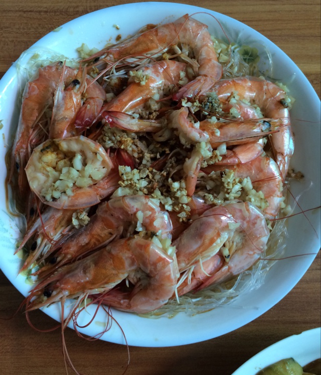 蒜蓉粉丝蒸大虾