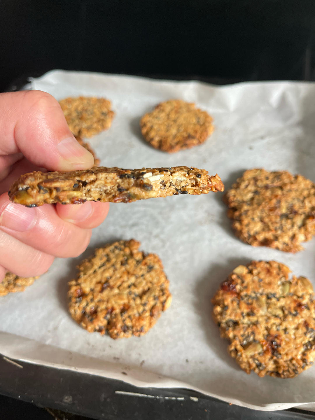 🔥酥掉渣的燕麦饼干🍪