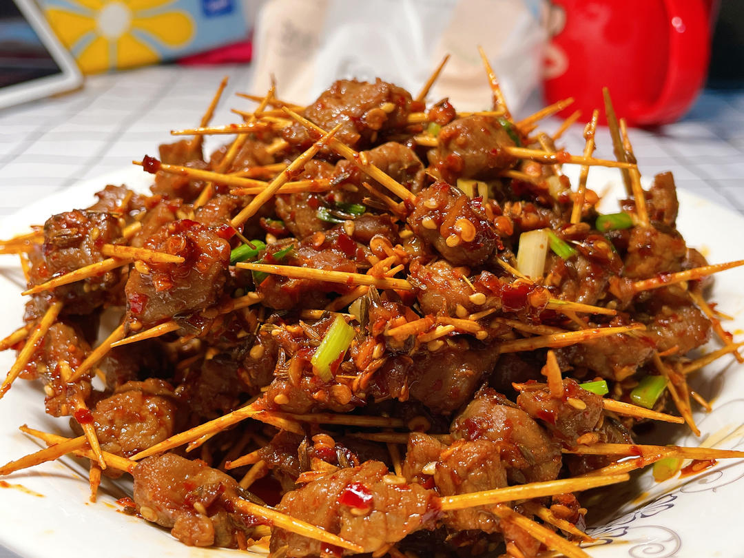 牙签牛肉 道地湖南味