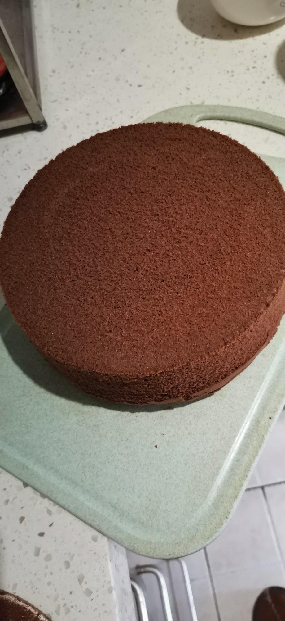 可可戚风蛋糕～8寸～百分百成功