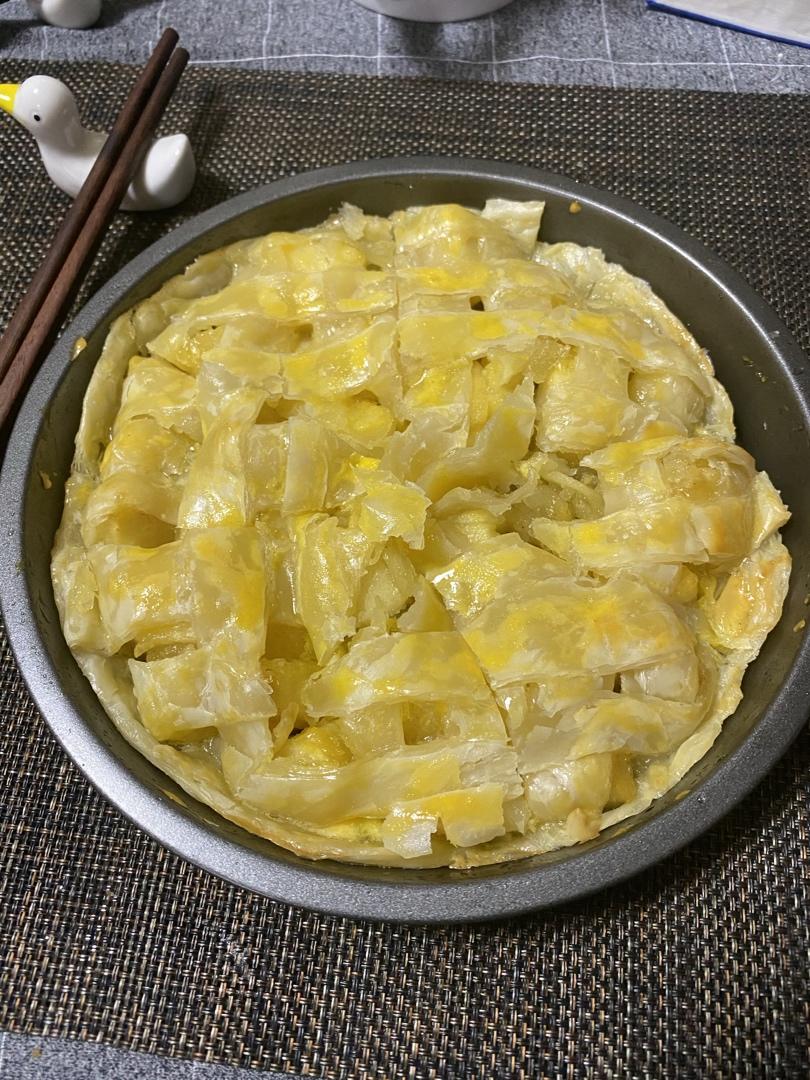 简易快手苹果派