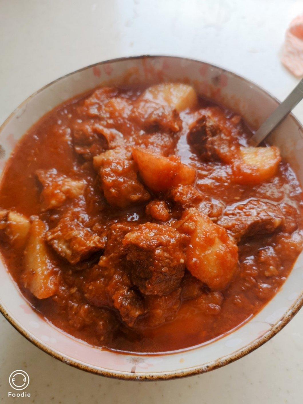 番茄炖牛腩 Chinese Beef And Tomato Stew
