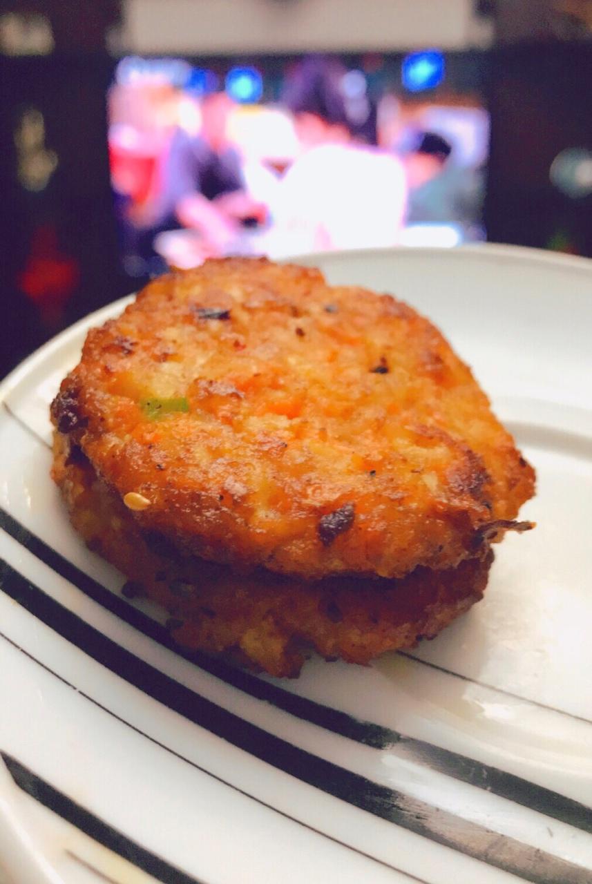香煎虾饼