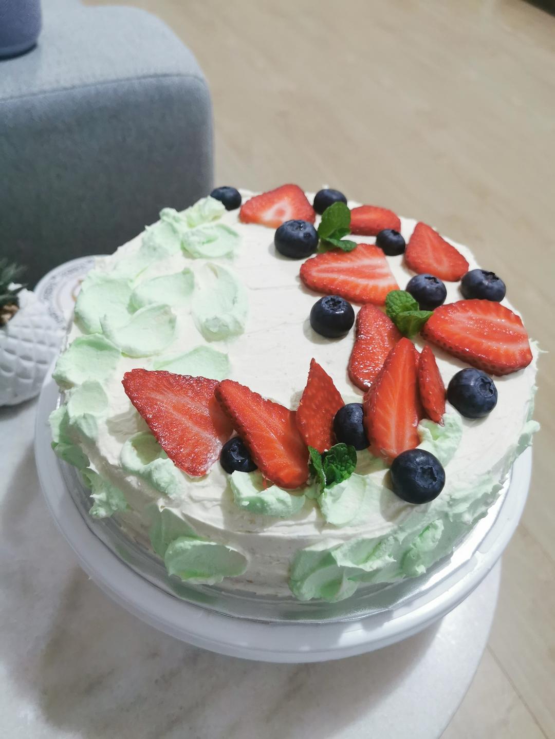 超柔软6寸戚风蛋糕(附8寸配方)零失败 超详细‼️含操作视频