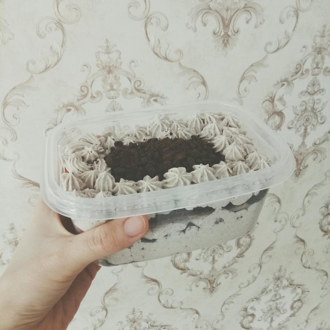 好吃到流泪的奥利奥咸奶油盒子蛋糕