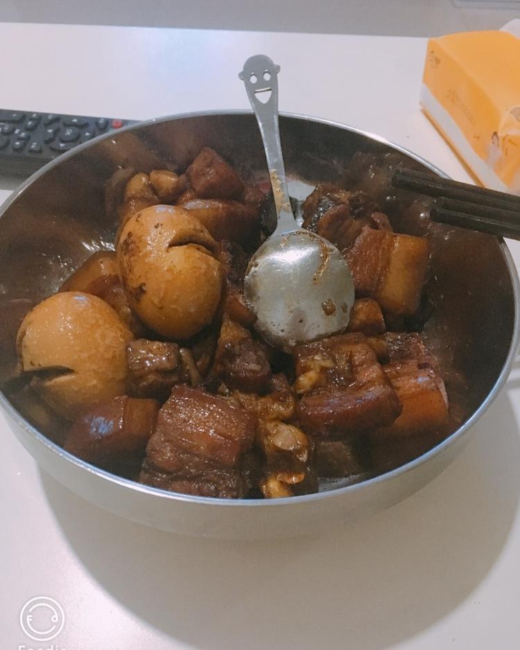 快手金蒜红烧肉