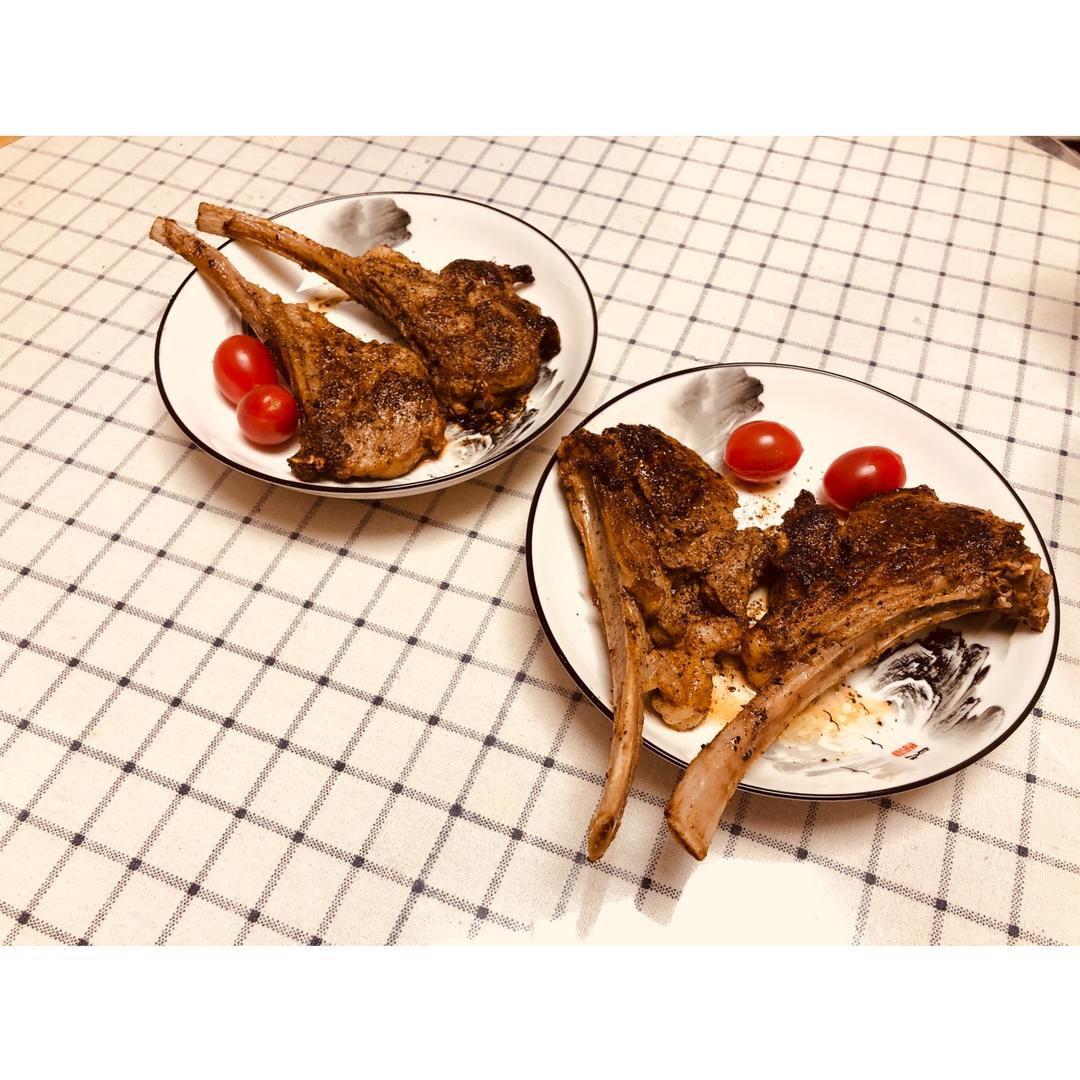 秒杀烧烤摊的烤羊排