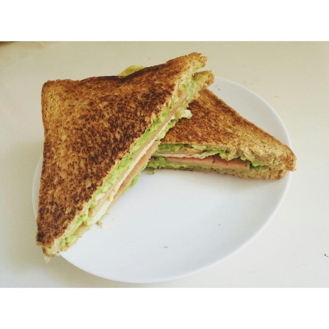 牛油果早餐三明治 Avocado Breakfast Toasted Sandwich