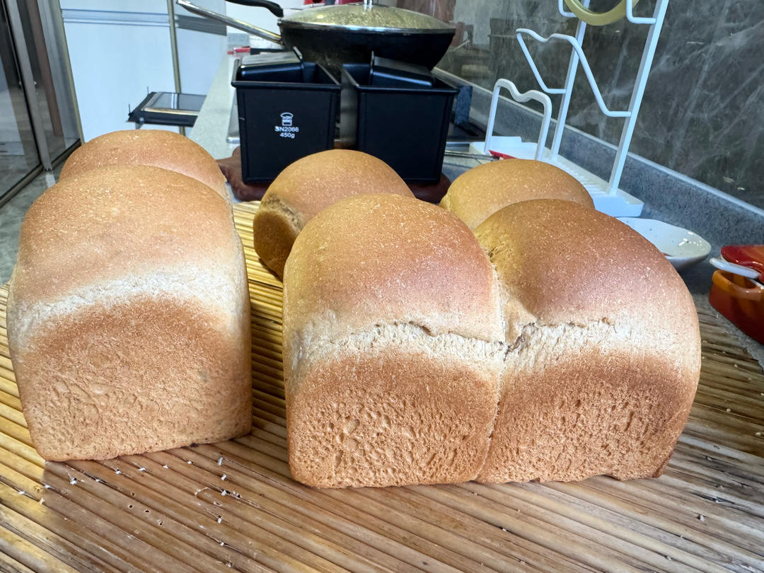 低卡全麦吐司（最棒的方子没有之一）