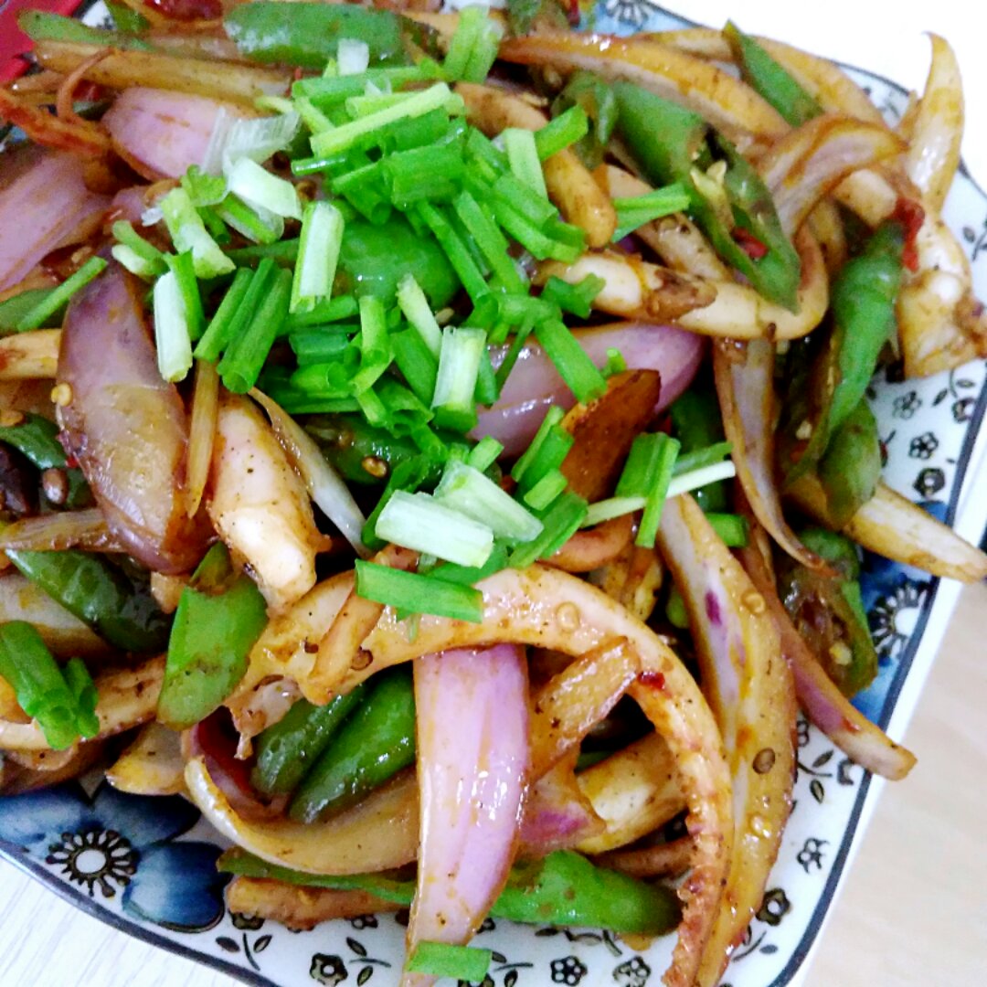 爆炒鱿鱼家常做法