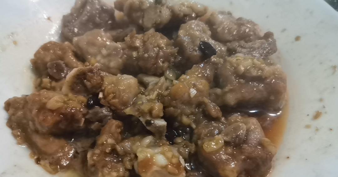豆鼓香蒸排骨 家庭下饭小菜 鼓香嫩蒸小排 肉质鲜嫩不才