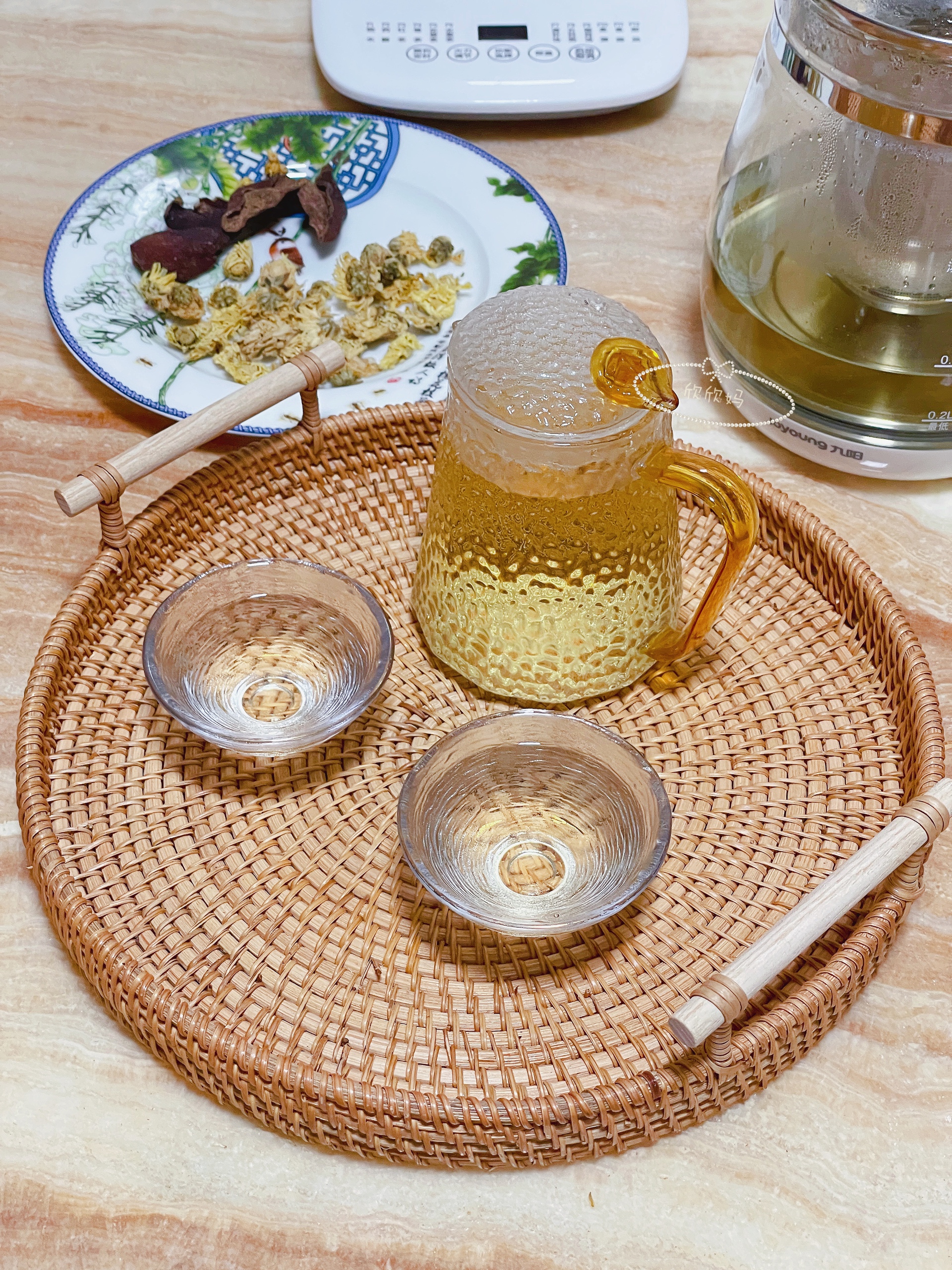 秋季润燥茶| 菊花陈皮茶的做法 步骤5