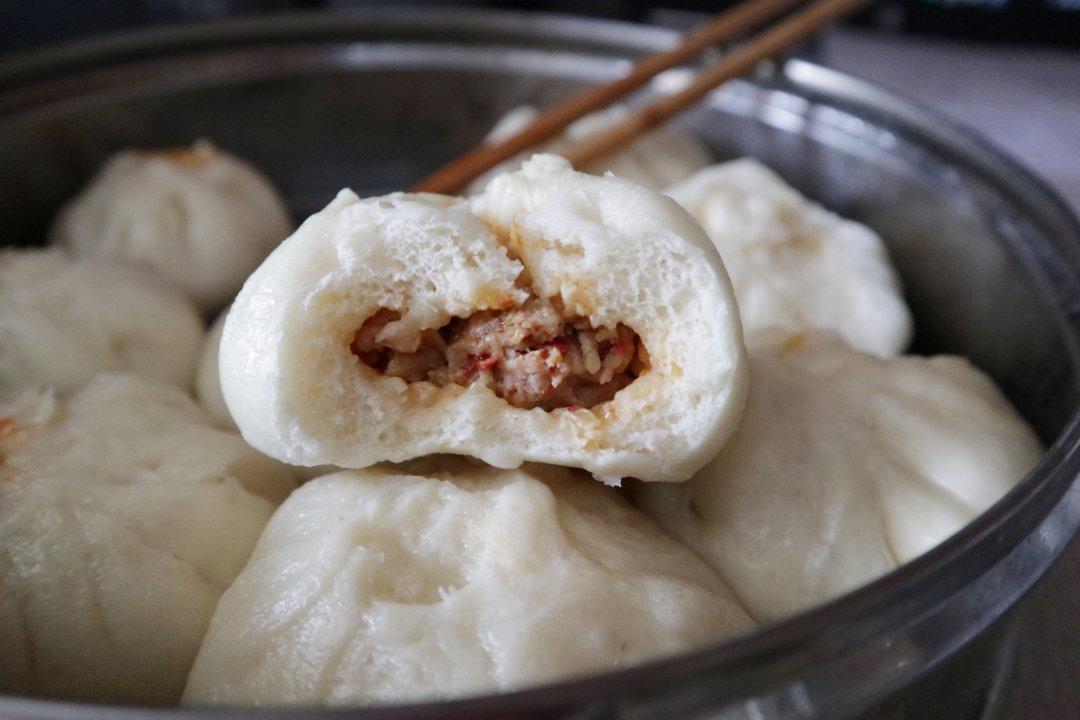 cchien做的家庭手工肉馅大包子
