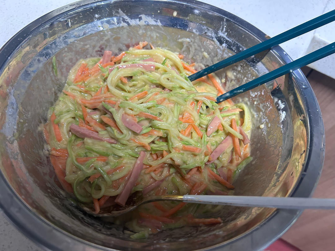 低脂西葫芦鸡蛋饼