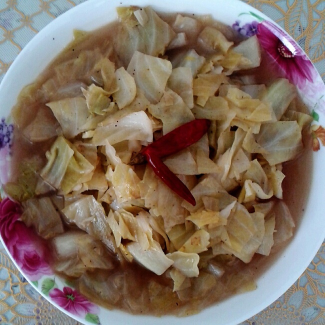 糖醋卷心菜