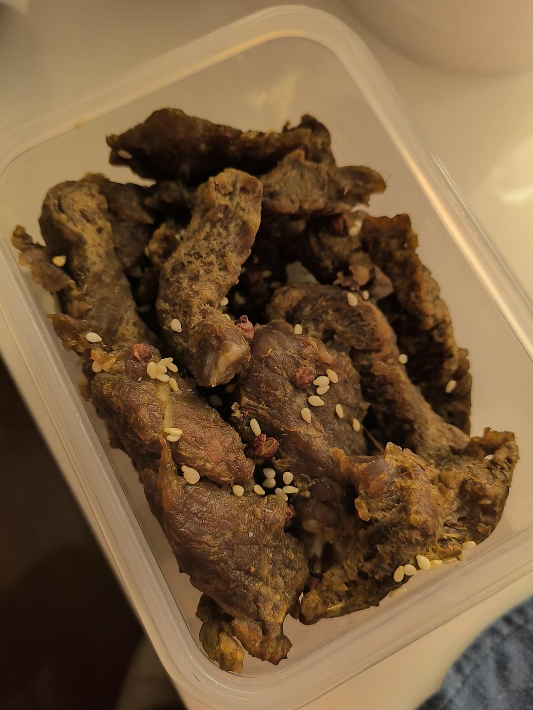 自制牛肉干（贼好吃还简单）