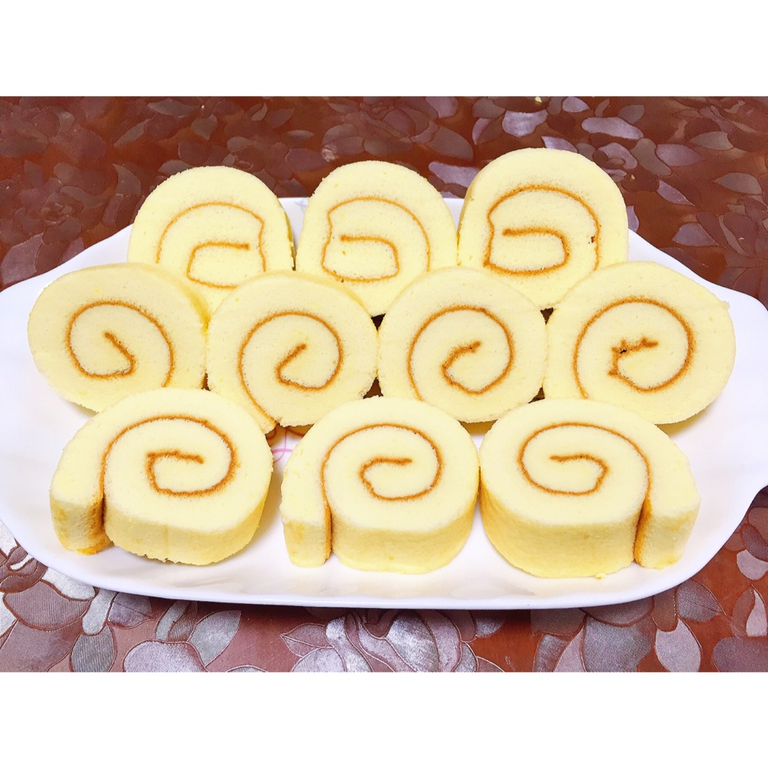 原味蛋糕卷
