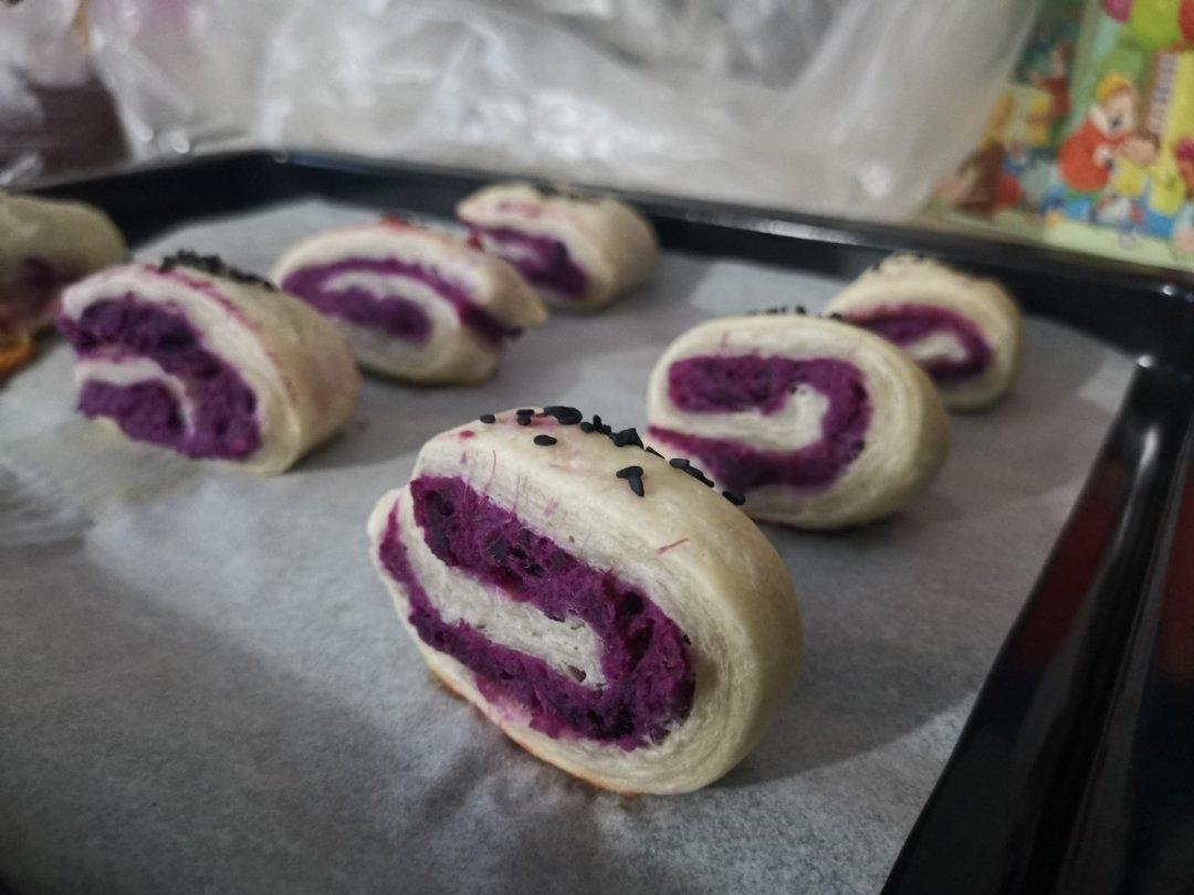 万能的手抓饼系列～紫薯酥