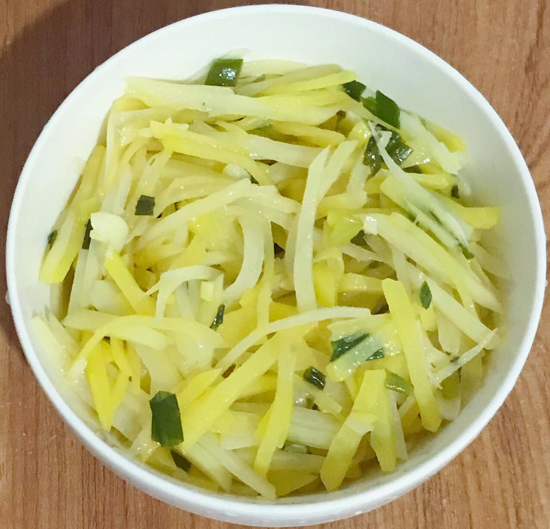 酸溜土豆丝好不好吃，主要就看这几步！