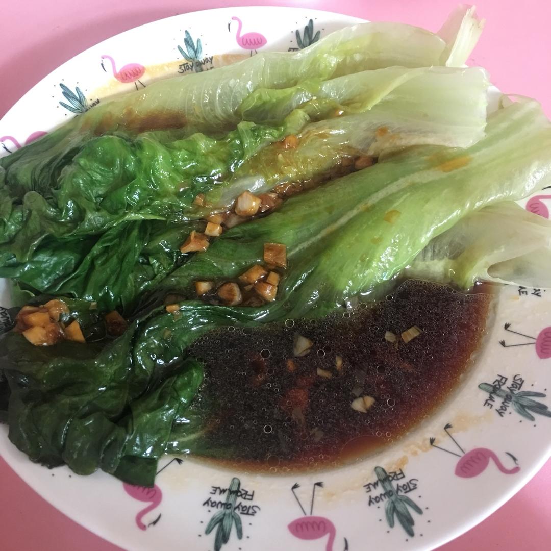 家常菜 蚝油生菜