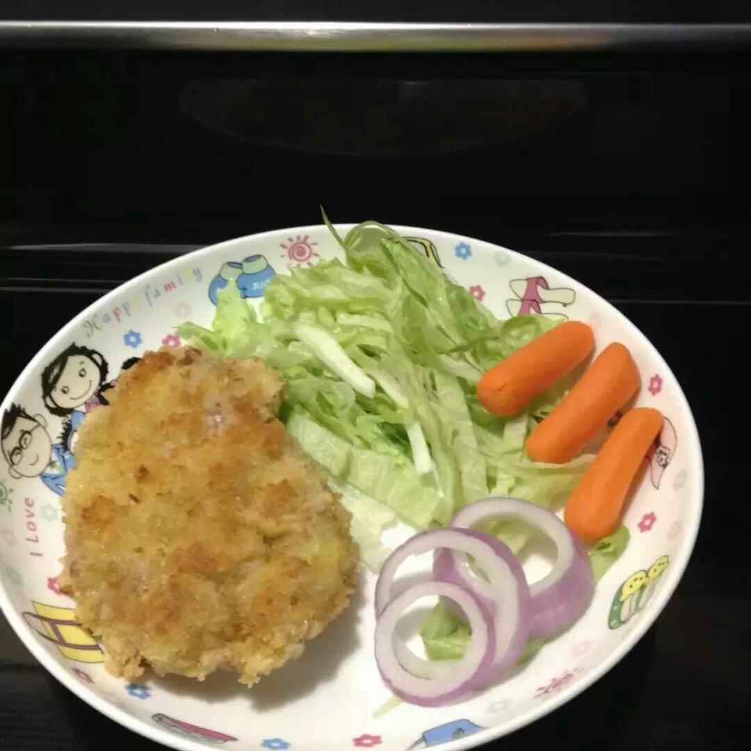 日式炸猪排（非油炸 揚げないとんかつ）