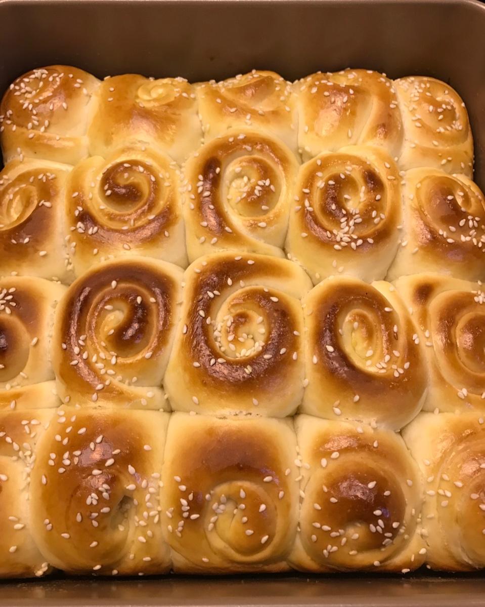 脆底蜂蜜小面包