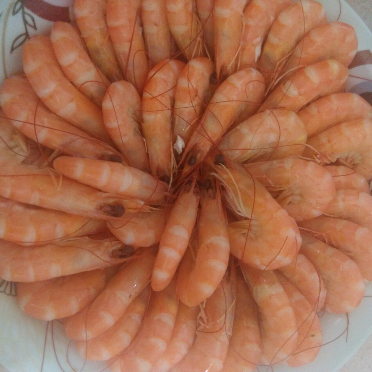 美味白灼虾