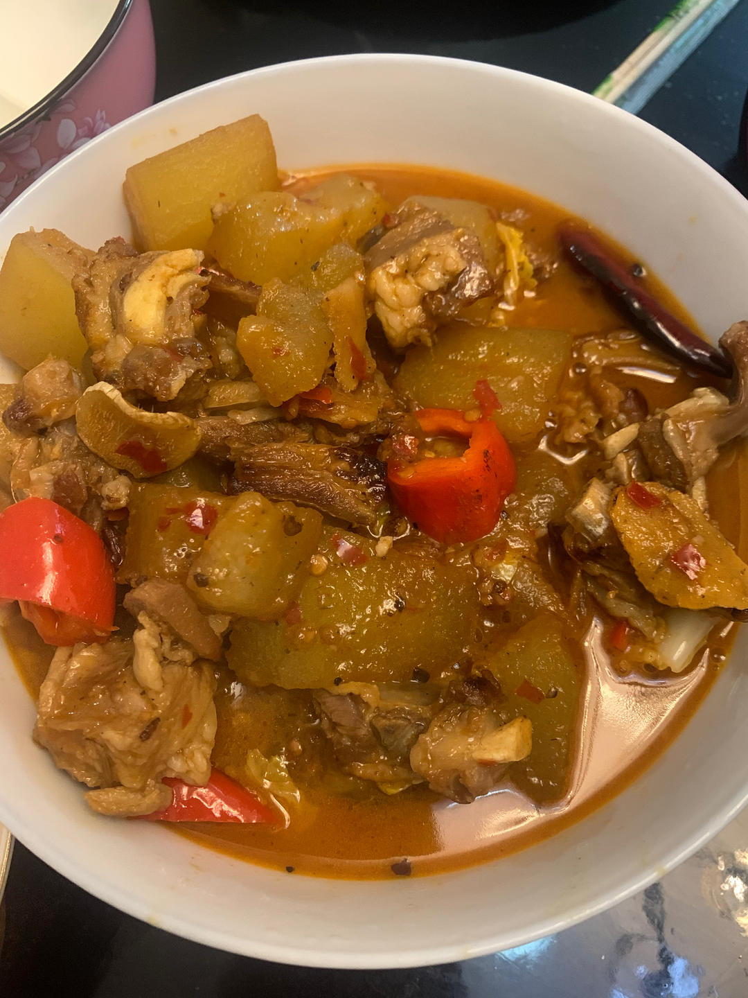 麻辣羊排