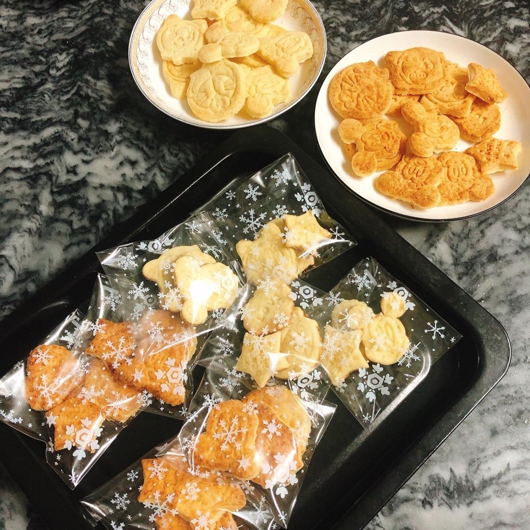 卡通黄油饼干