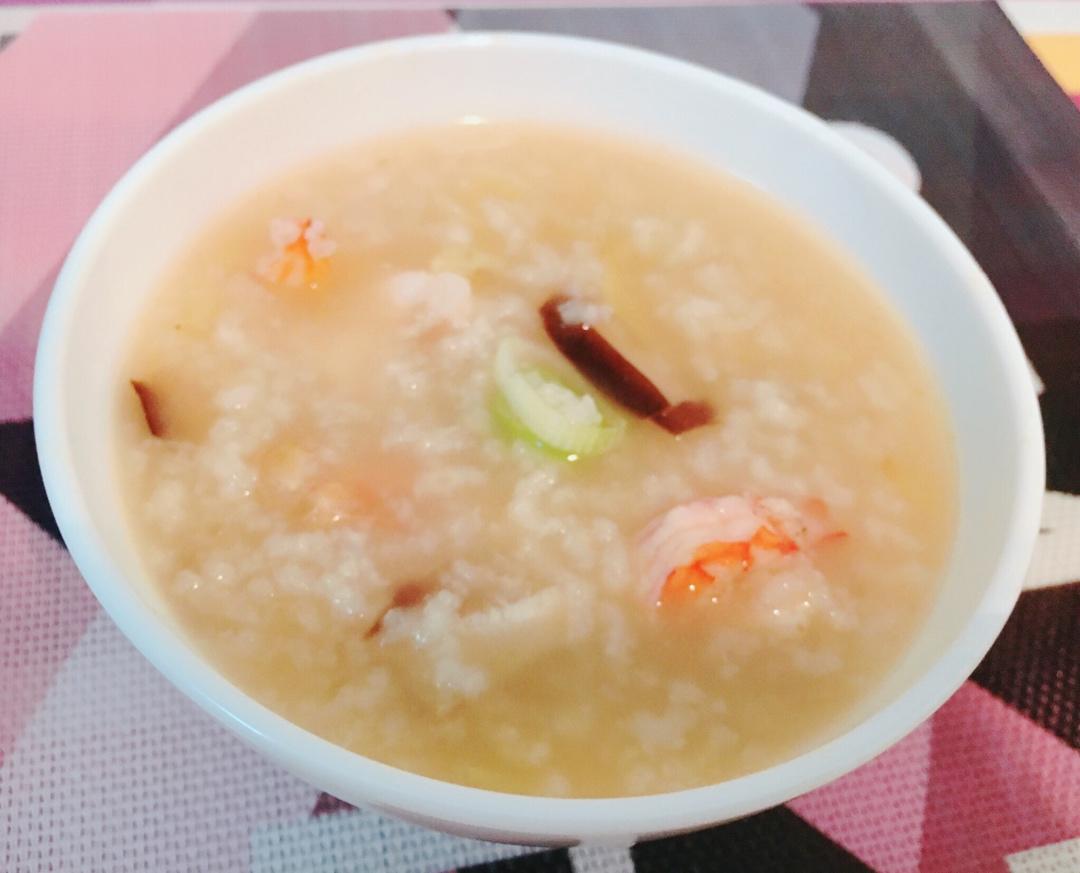 香菇虾粥