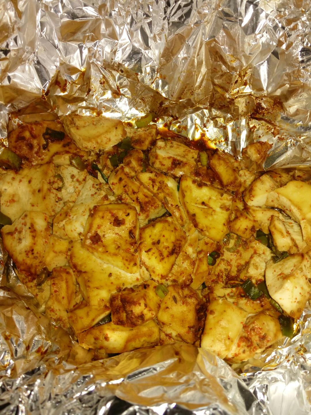 ★（烤箱系列）烤辣味豆腐