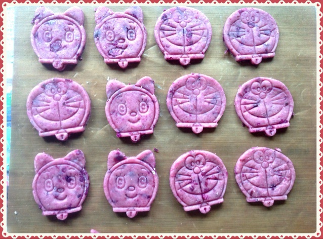 紫薯星星饼干
