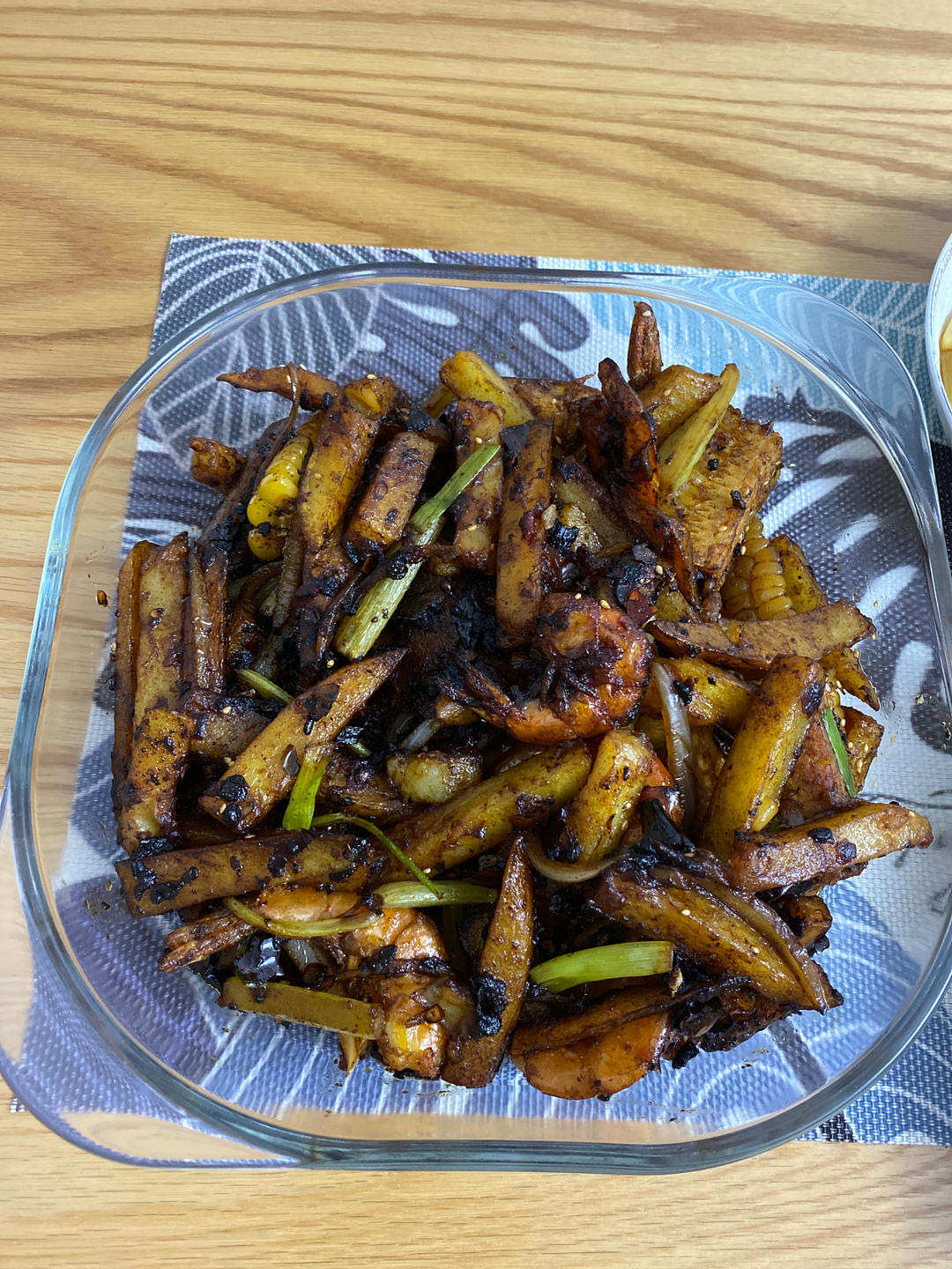 香辣干锅虾（下饭菜）