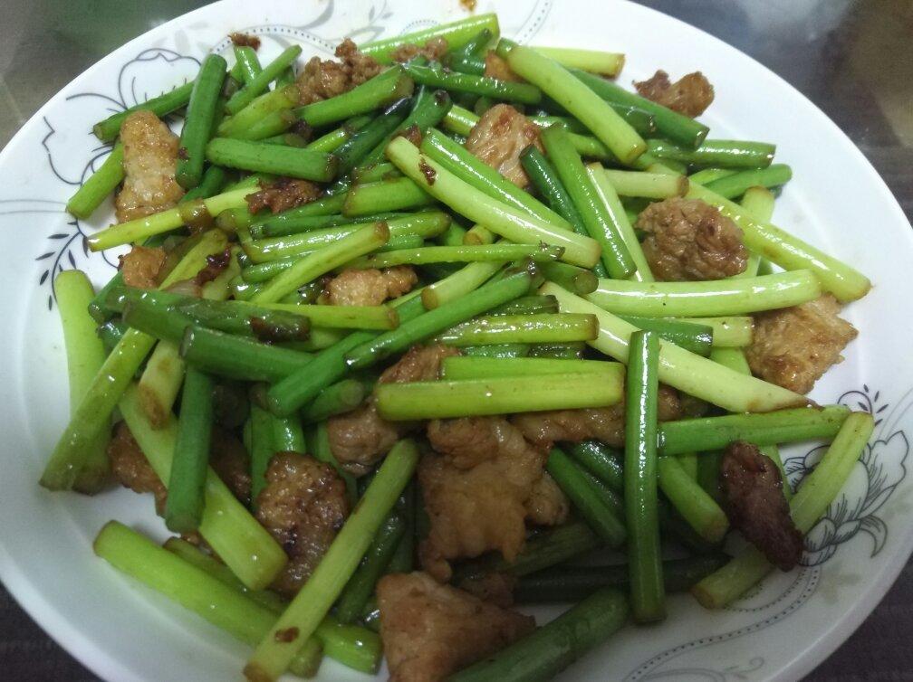 蒜薹炒肉