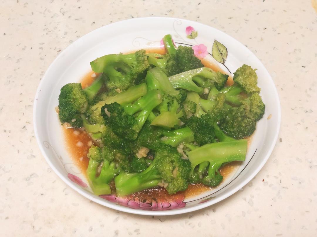 蚝油蒜蓉西兰花