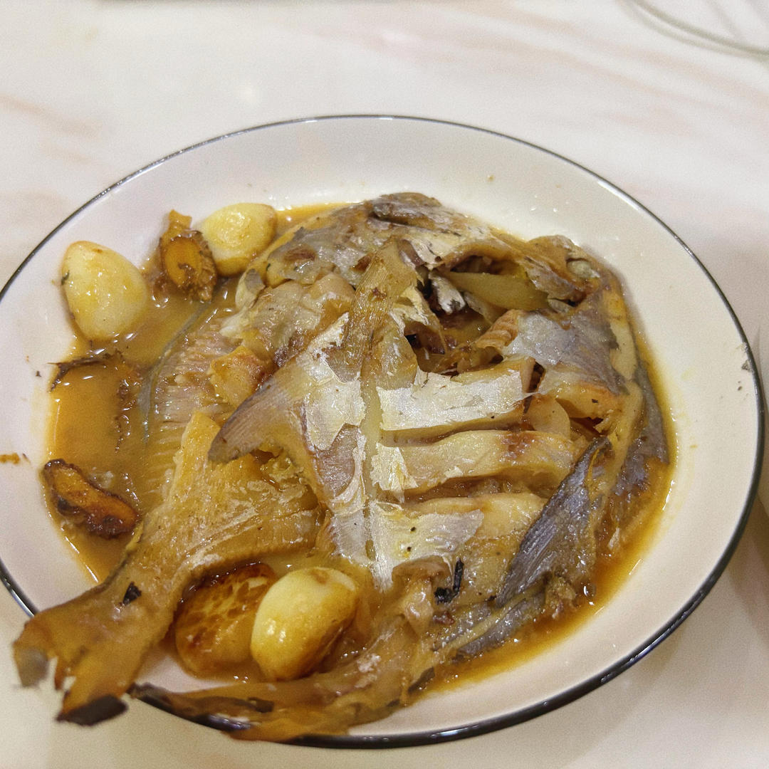 家常红烧鲳鱼