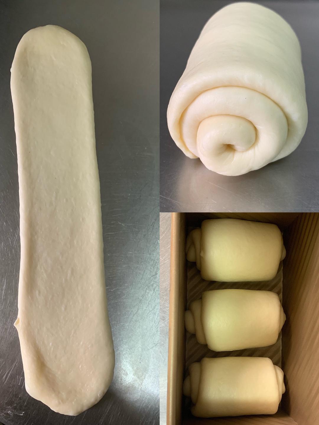 纯奶手撕吐司的做法 步骤1
