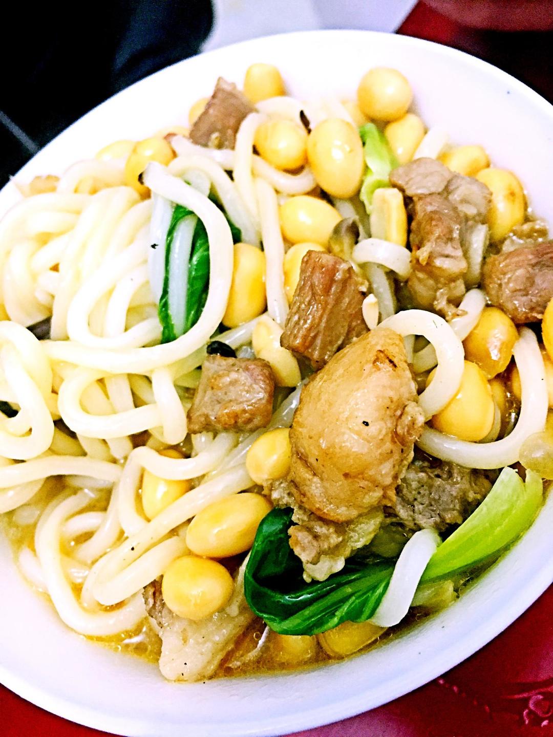 羊肉格拉条的做法