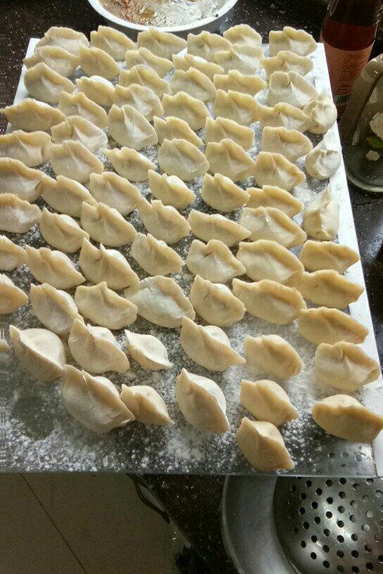 荨阳521做的纯手工羊肉水饺