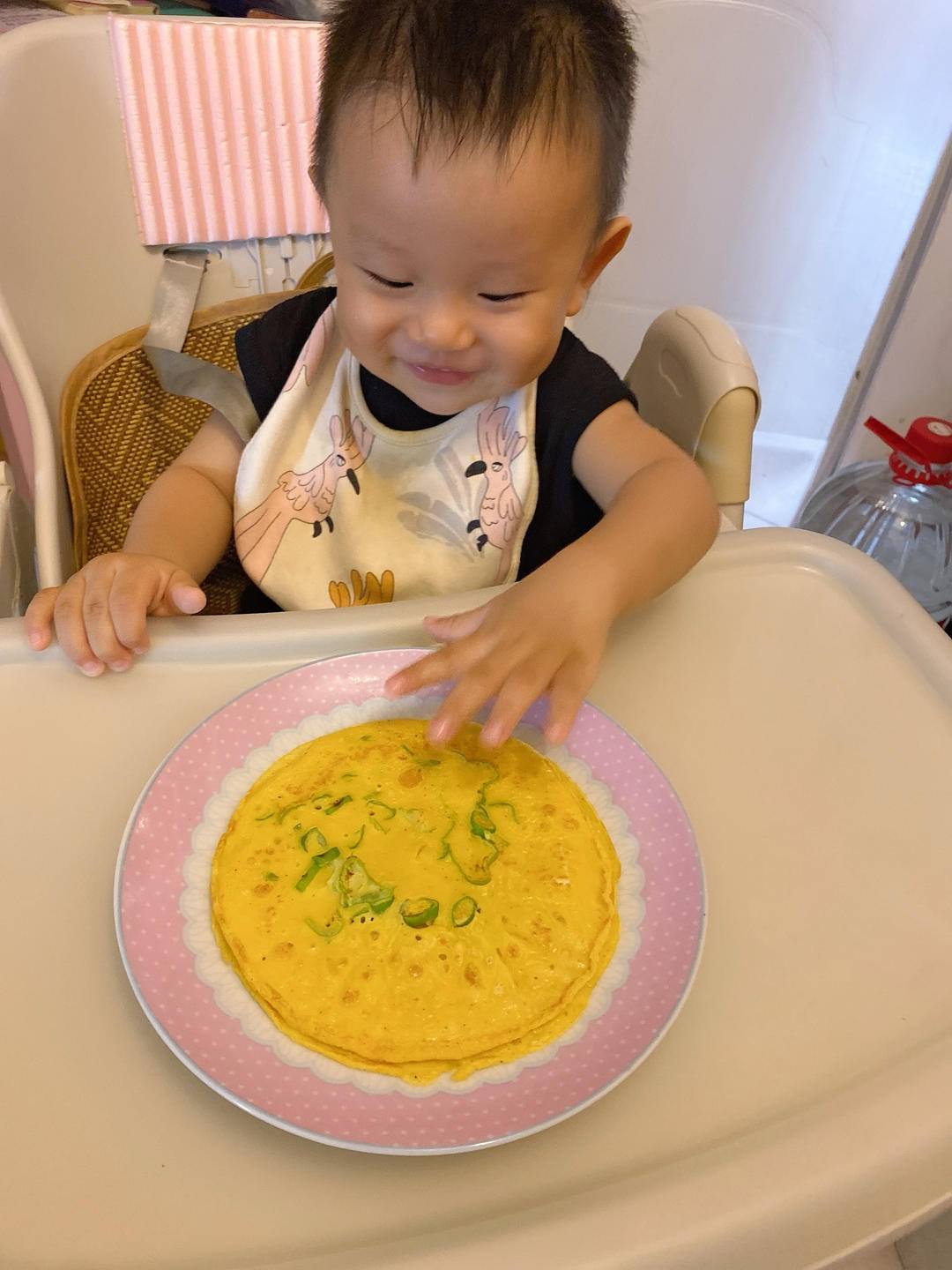 葱花鸡蛋饼